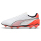PUMA King Match FG/AG Fußballschuhe 01 - PUMA white/PUMA silver/glowing red 41