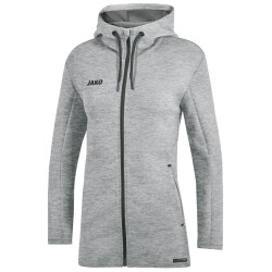 JAKO Premium Kapuzenjacke Damen grau meliert 34