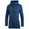 JAKO Premium Kapuzenjacke Damen marine meliert 34