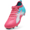 PUMA Ultra 6 Match Re-Charge FG/AG Fußballschuhe Kinder 01 - hero blue/sunset pink/garnet rose 33