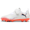 PUMA Future 8 Play FG/AG Fußballschuhe Kinder 01 - PUMA white/PUMA black/glowing red 28