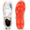 PUMA Future 8 Play FG/AG Fußballschuhe Kinder 01 - PUMA white/PUMA black/glowing red 28