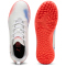 PUMA Future 8 Play TT Multinocken-Fußballschuhe Kinder 01 - PUMA white/PUMA black/glowing red 28