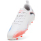 PUMA Future 8 Play MG Fußballschuhe Kinder 01 - PUMA white/PUMA black/glowing red 28