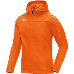 JAKO Classico Kapuzenjacke neonorange 4XL