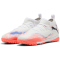 PUMA Future 8 Match Mid TT+ Multinocken-Fußballschuhe Kinder 01 - PUMA white/PUMA black/glowing red 34.5