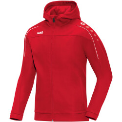 JAKO Classico Kapuzenjacke rot 42