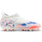 PUMA Future 8 Match MG Fußballschuhe Kinder 01 - PUMA white/PUMA black/glowing red 28