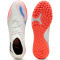 PUMA Future 8 Match TT Multinocken-Fußballschuhe 01 - PUMA white/PUMA black/glowing red 46