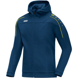 JAKO Classico Kapuzenjacke nightblue/citro 48
