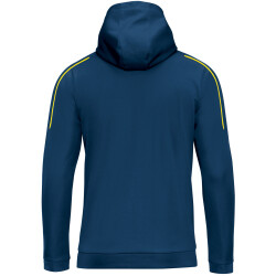 JAKO Classico Kapuzenjacke nightblue/citro 48