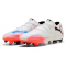 PUMA Future 8 Ultimate Low FG Fußballschuhe 01 - PUMA white/PUMA black/glowing red 39
