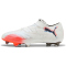 PUMA Future 8 Ultimate Low FG Fußballschuhe 01 - PUMA white/PUMA black/glowing red 48