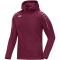 JAKO Classico Kapuzenjacke Kinder maroon 128