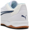 PUMA Pressing IV Hallen-Fußballschuhe 01 - PUMA white/aqua/fizzy light/sea glass 41
