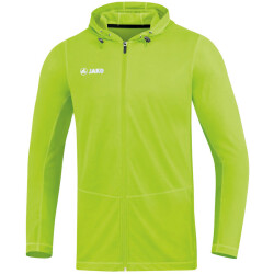 JAKO Run 2.0 Kapuzenjacke neongrün S