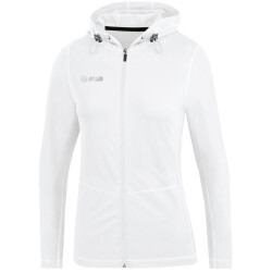 JAKO Run 2.0 Kapuzenjacke Damen weiß 34