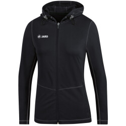 JAKO Run 2.0 Kapuzenjacke Damen schwarz 34