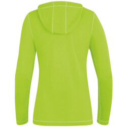 JAKO Run 2.0 Kapuzenjacke Damen neongrün 34