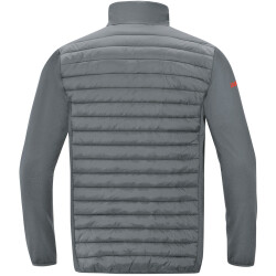 JAKO Premium Hybridjacke steingrau S