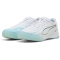 PUMA Ibero V Hallen-Fußballschuhe 01 - PUMA white/aqua/fizzy light/sea glass 39