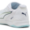 PUMA Ibero V Hallen-Fußballschuhe 01 - PUMA white/aqua/fizzy light/sea glass 39