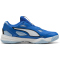 PUMA Solarstrike 4 Hallenschuhe 03 - mountain blue/puma black/haute tropic/puma white 37