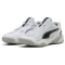 PUMA Solarstrike 4 Hallenschuhe 02 - PUMA white/PUMA black/silver mist/platinum gray 36