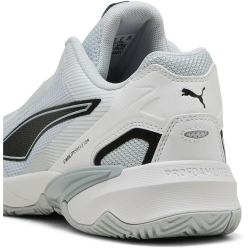 PUMA Solarstrike 4 Hallenschuhe 02 - PUMA white/PUMA black/silver mist/platinum gray 37