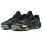 PUMA Solarstrike 4 Hallenschuhe 01 - PUMA black/green terrain/fizzy light/light moss 37