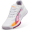 PUMA Accelerate Turbo W+ 4 Hallenschuhe Damen 01 - PUMA white/berry/lilac crush/heat fire 36
