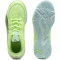 PUMA Accelerate 4 Hallenschuhe Kinder 01 - fizzy light/green terrain/puma white 33