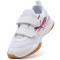 PUMA Varion II Hallenschuhe mit Klettverschluss Kinder 12 - PUMA white/berry 28