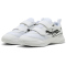 PUMA Varion II Hallenschuhe mit Klettverschluss Kinder 11 - PUMA white/PUMA black 28