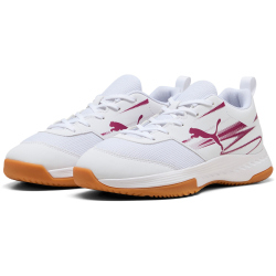 PUMA Varion II Hallenschuhe Kinder 12 - PUMA white/berry 33