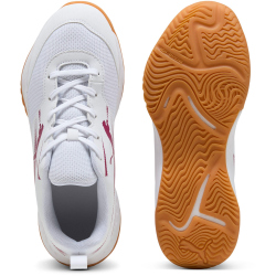 PUMA Varion II Hallenschuhe Kinder 12 - PUMA white/berry 33