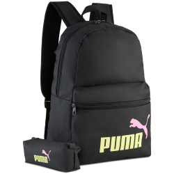 PUMA Phase Rucksack Set 04 - PUMA black/fizzy light