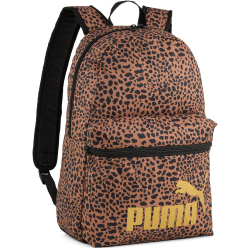 PUMA Phase Print Rucksack 27 - PUMA black/leopard aop