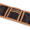 PUMA Phase Print Portemonnaie 27 - melted caramel/leopard aop