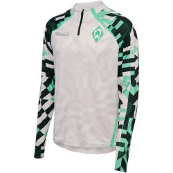 hummel SV Werder Bremen Warm Up 1/2-Zip Sweatshirt