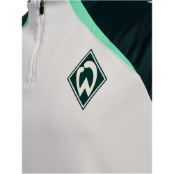 hummel SV Werder Bremen Staff 1/2-Zip Sweatshirt 9492 -...