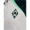 hummel SV Werder Bremen Staff 1/2-Zip Sweatshirt 9492 - snow white wo sponsor M