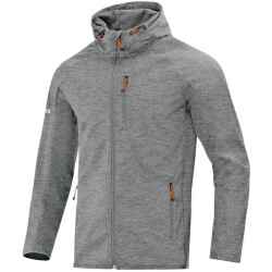 JAKO Softshelljacke Light grau meliert S