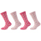 4er Pack s.Oliver Hygge Multicolour Viscose Crew Socken Kinder