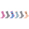 6er Pack s.Oliver Originals Organic Motif Crew Socken Mädchen