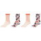 4er Pack s.Oliver Essentials Organic Flower Crew Socken Damen
