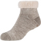 2er Pack camano Warm-Up Antirutsch Quarter Socken Damen