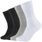 4er Pack camano Soft Bio-Baumwolle Crew Socken Herren