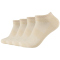 4er Pack s.Oliver Originals Bamboo Sneakersocken 1221 - white swan 39-42