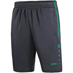 JAKO Active Trainingsshorts Herren anthrazit/türkis 3XL